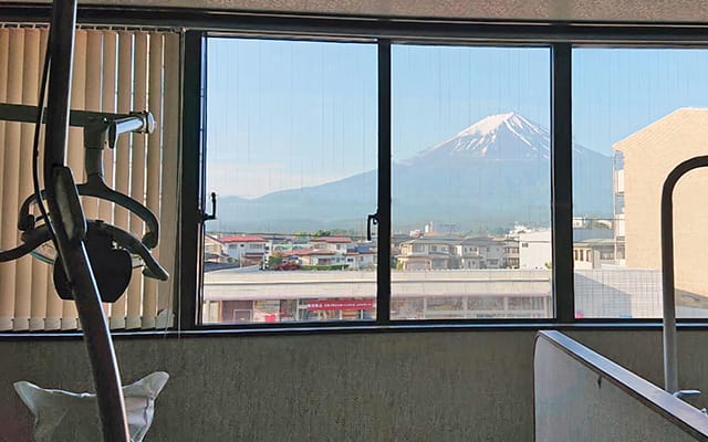 診療台からの風景